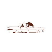 marelomanga hiphop carro marelomanga Sticker