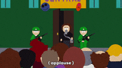 angry crowd GIF by South Park 