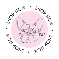 French Bulldog Shop Sticker by Frankie and Friends