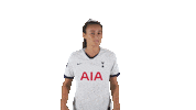 Tottenham Hotspur Shrug Sticker by Barclays FAWSL