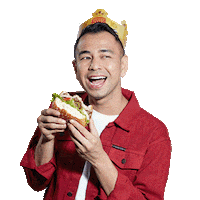 BurgerKingIndonesia delivery cheeseburger bk burger king Sticker