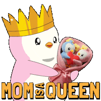 Mothers Day Flower Sticker by Pudgy Penguins