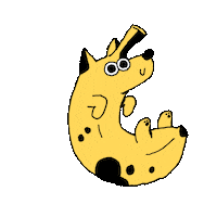 Art Dog Sticker by Peter Steineck