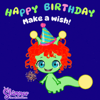 Celebrate Happy Birthday GIF by ShimmertheGlowworm