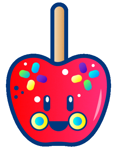 color apple Sticker