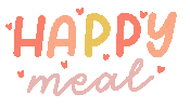 Happy Meal Yummy Food Sticker by occasionalish