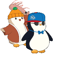 Fight No Sticker by Pudgy Penguins