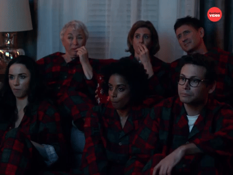 Christmas movie night