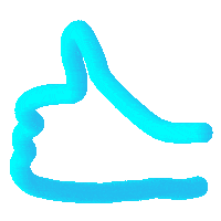 Blue Sticker by avaho