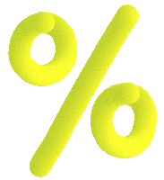 Percent Sticker by avaho