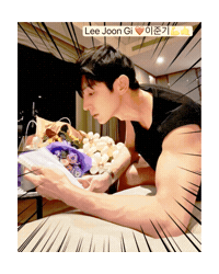 Lee Joon Gi Muscle Sticker