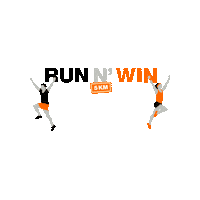 Runandwin Sticker by virace.app