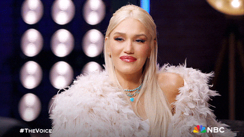 Gwen Stefani Smiling GIF by The Voice