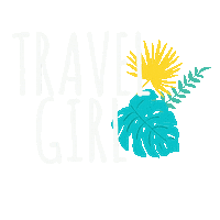 Girl Travelling Sticker by Mes Ptits Bouts Du Monde