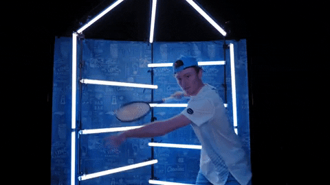 University Of North Carolina Tennis GIF by UNC Tar Heels