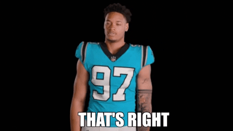 Point Up North Carolina GIF by Carolina Panthers