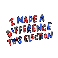 I Volunteered Election 2020 Sticker by Creative Courage