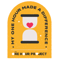 Hour Glass Time Sticker by M