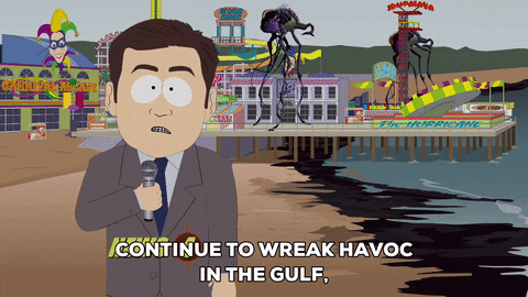 news destroying GIF by South Park 