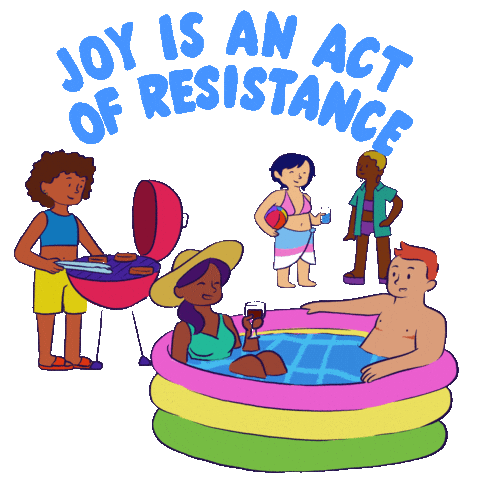 Climate Change Swimming Sticker by All Better