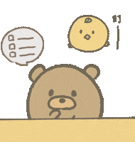 Bear Sticker by polu