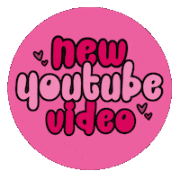 Youtube Pink Sticker