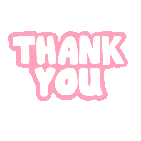 Thanks Thank You Sticker