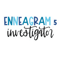 joannabusby enneagram investigator drd digitalridgedesigns Sticker