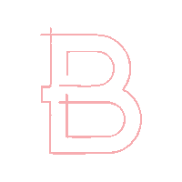 B Sticker by Basicotododia