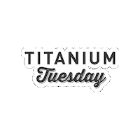 Edc Titanium Sticker by DAILY CUSTOMS