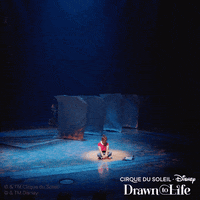 Tired Drawn To Life GIF by Cirque du Soleil