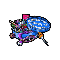 CraftyReporter sewing sew sewist crafty reporter Sticker