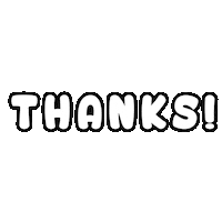 Thanks Veg Sticker by KITEYLOOPY