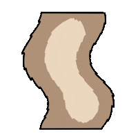 siberianlizard dance body wiggle belly Sticker