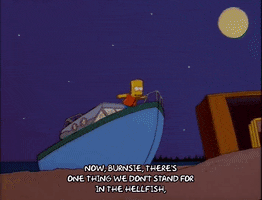 bart simpson beach GIF