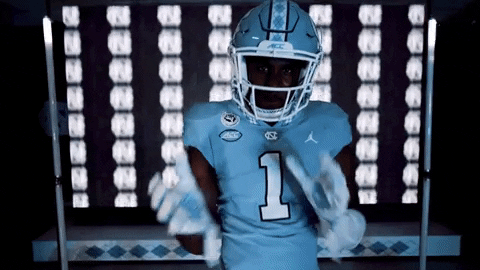North Carolina Football GIF by UNC Tar Heels