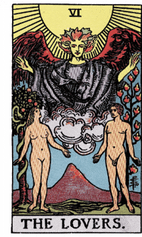 The Lovers Major Arcana GIF by Luna y el Tarot