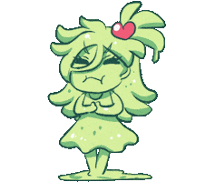 Sick Monster Girl Sticker by Jin