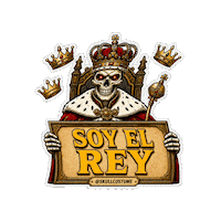 Skull Corona Sticker