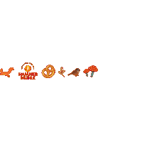 Herbst Glutenfrei Sticker by Hammermühle