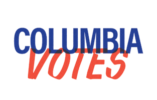Voting Sticker by Columbia