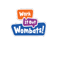 WombatsPBS logo show pbs malik Sticker