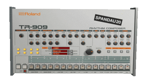 Dj Techno Sticker by SPANDAU20