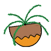 alinnerodrix plant leaf planta houseplant Sticker