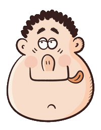 Hungry Emoji Sticker by Careless Doodles