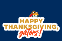 Happy Dinner GIF by University of Florida