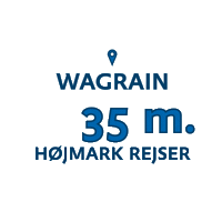 Hojmarkrejser ski Sticker