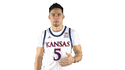 University Of Kansas Basketball Sticker by Kansas Athletics