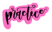 Pink Learn Sticker by sipandscript