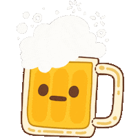 Drunk Happy Hour Sticker by jarimar